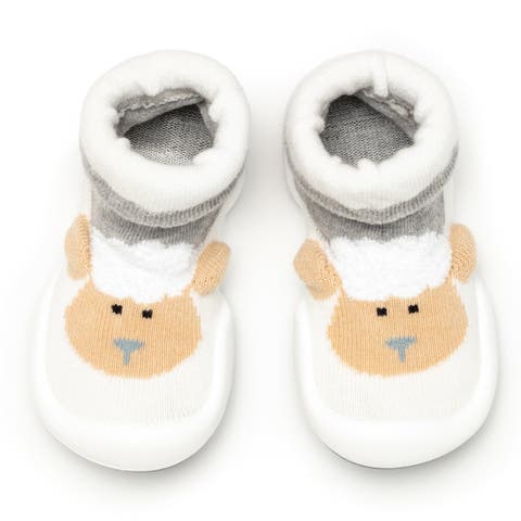 Toddler Sock Shoes - Little Lamb