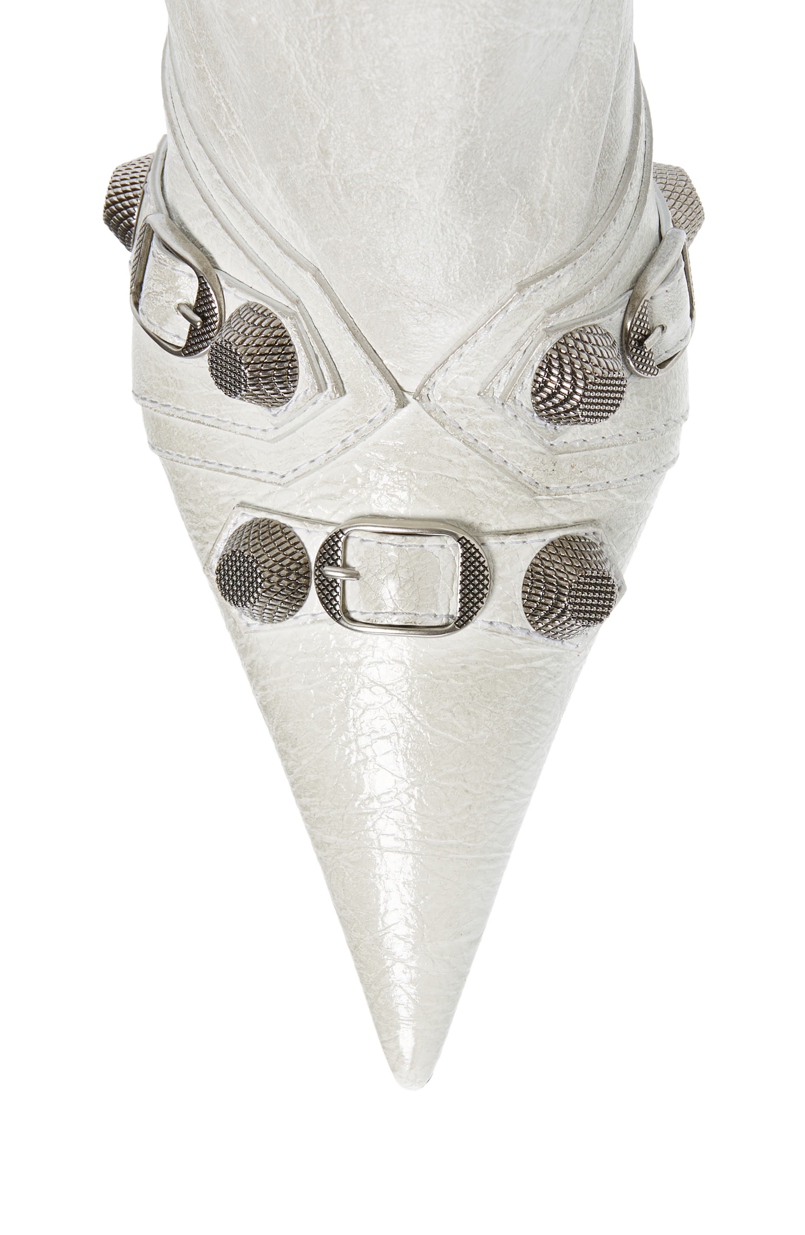 Balenciaga Cagole Knee High Boot, Alternate, color, 