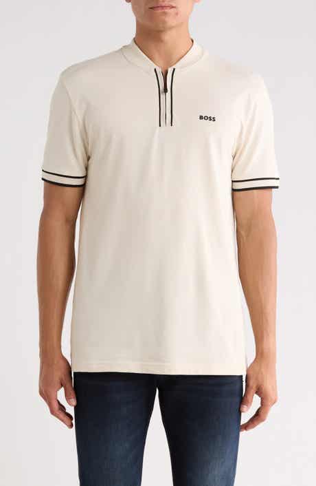 Pariq Quarter Zip Knit Polo