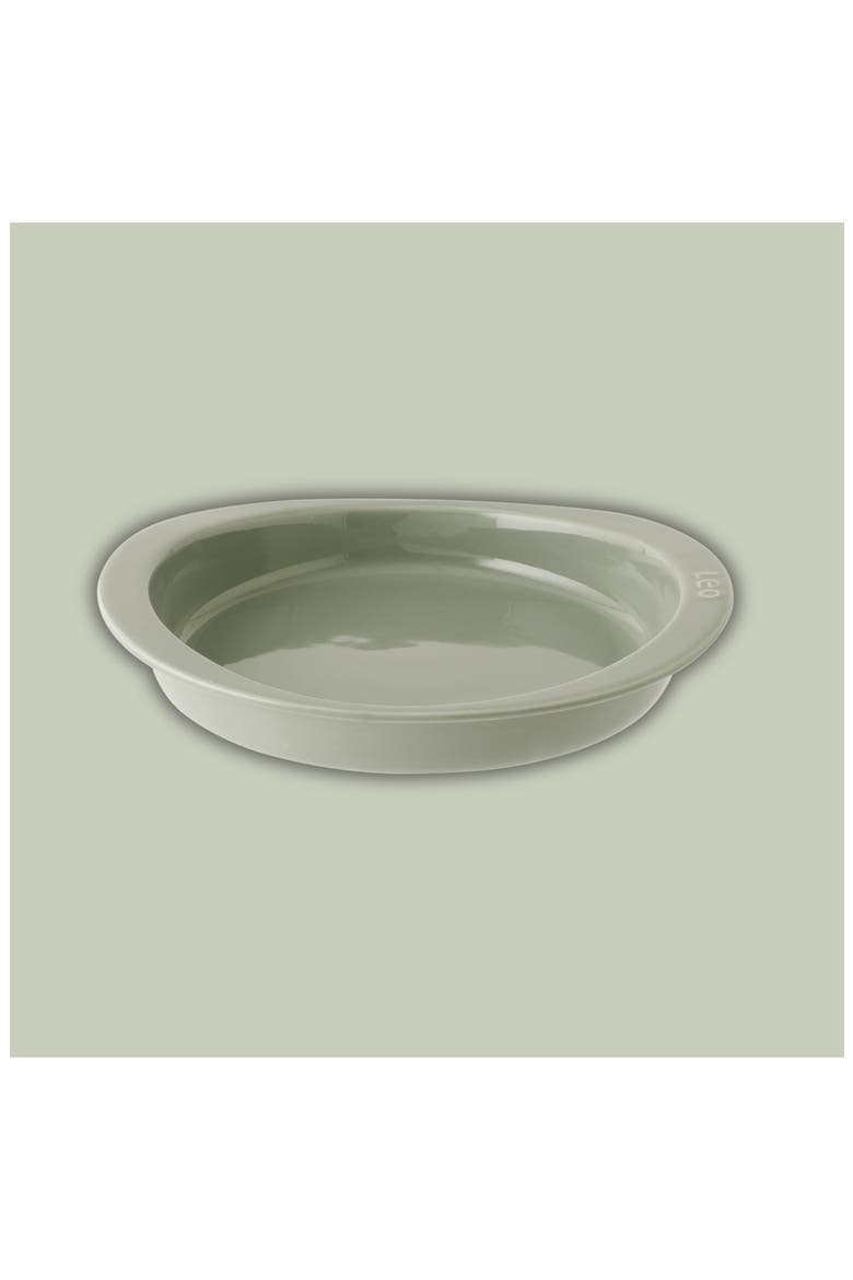 Leo Balance Round 1.27-Quart Ceramic Baking Dish, Alternate, color, SAGE