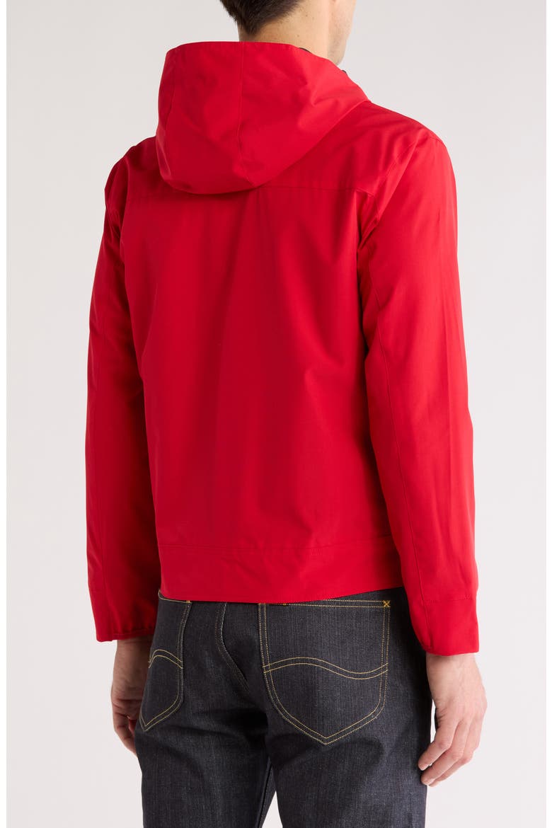 Hooded Zip Jacket, Alternate, color, RED