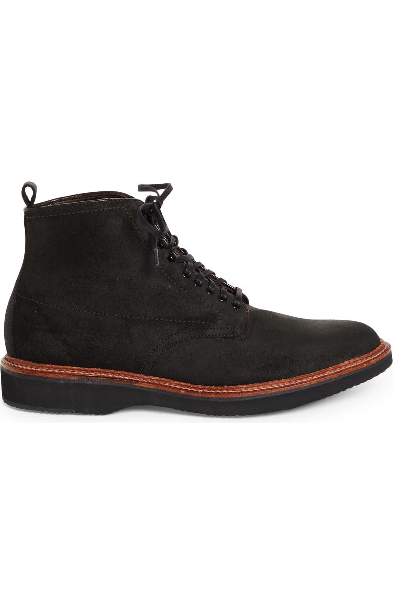 Alden Plain Toe Boot, Alternate, color, Black