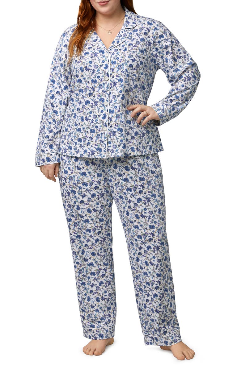 BedHead Pajamas Print Stretch Organic Cotton Pajamas, Alternate, color, 