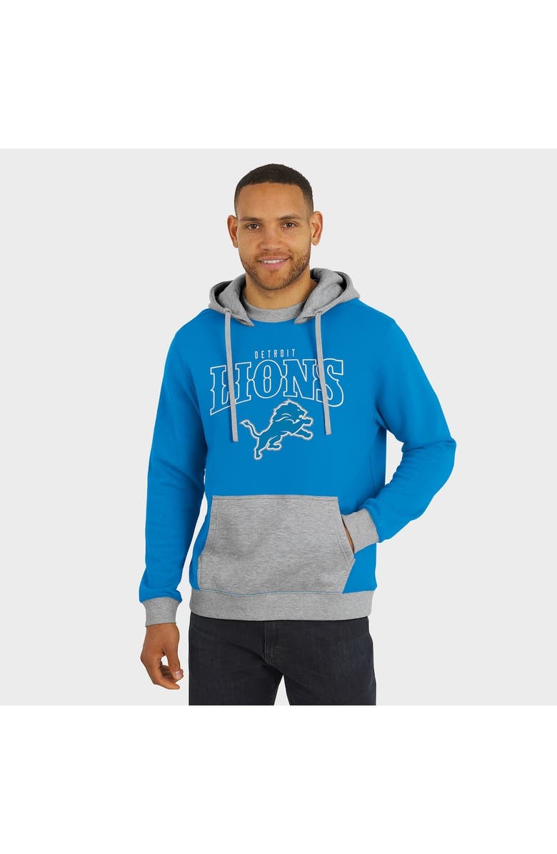 Darius Rucker Collection by Fanatics Men
s Darius Rucker Collection by Fanatics Blue Detroit Lions Coaches Hoodie, Alternate, color, 