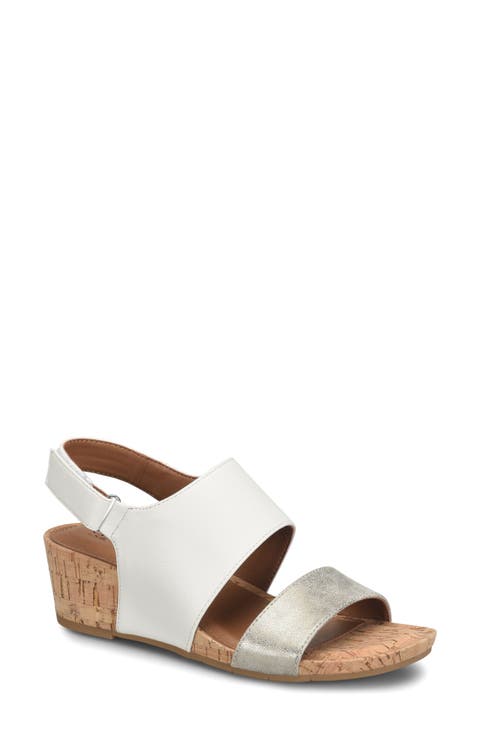 Reba Slingback Wedge Sandal (Women)
