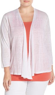 NIC+ZOE '4-Way' Three Quarter Sleeve Convertible Cardigan