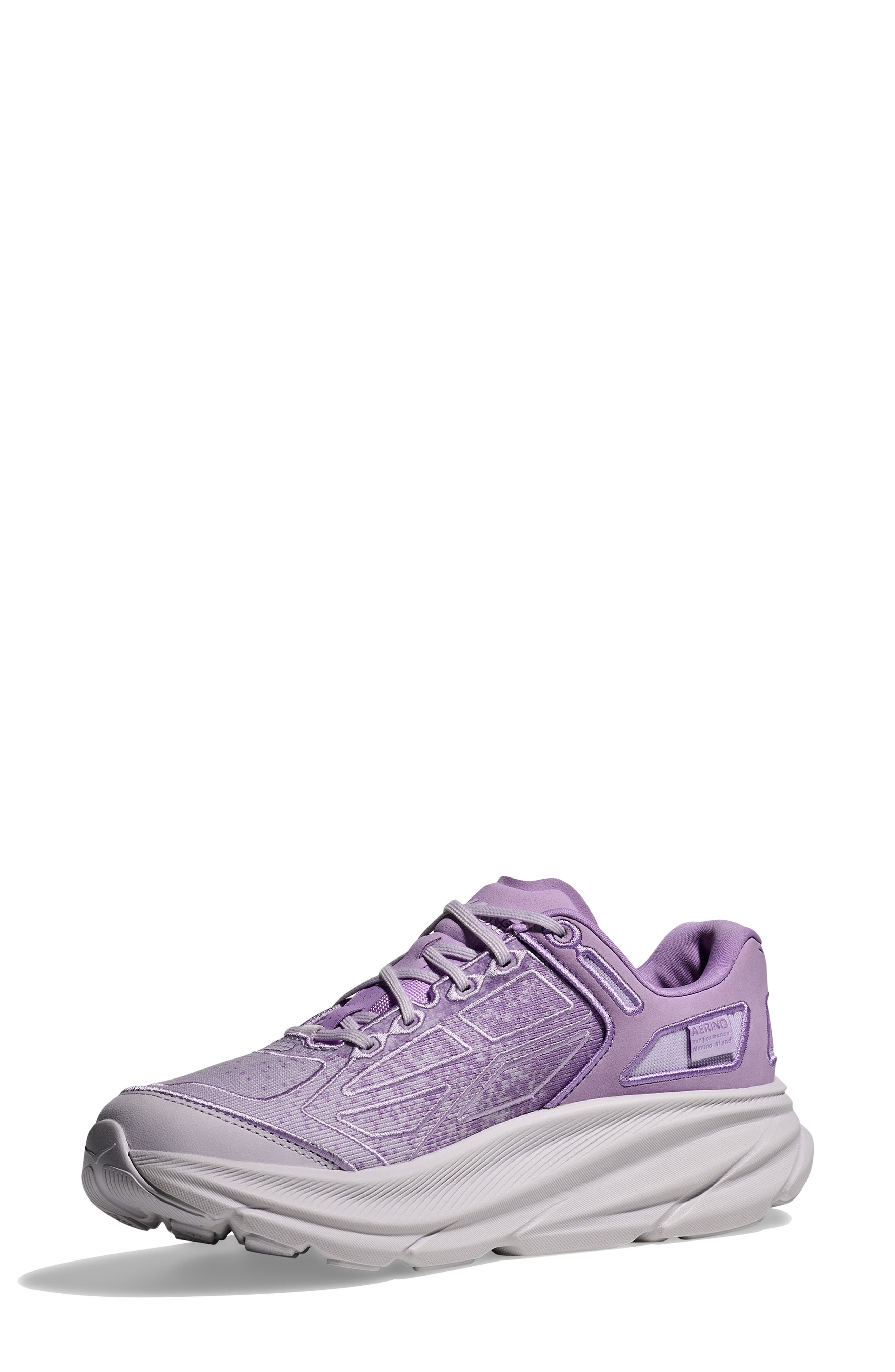 HOKA Clifton One9 Aerino Sneaker, Alternate, color, Aster Flower / Cosmic Grey