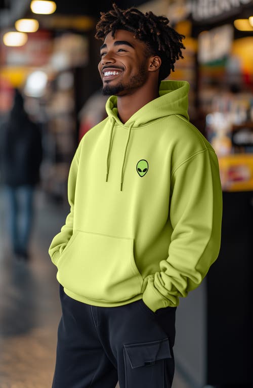 DALIX DALIX ALIEN FLEECE HOODIE