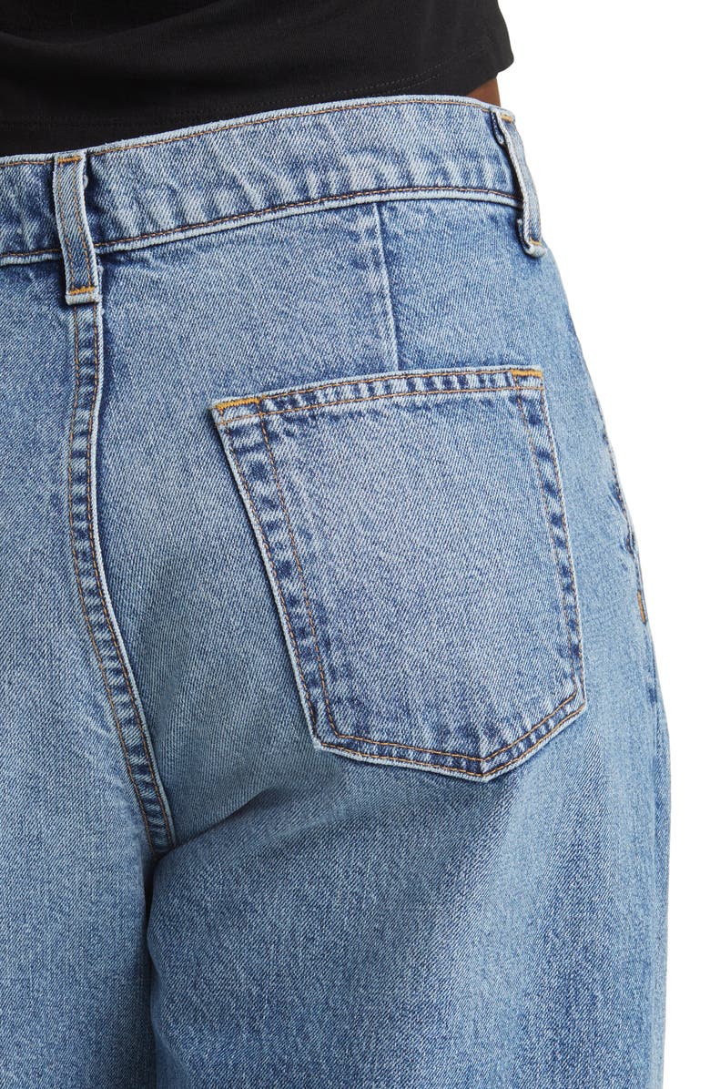 ASKK NY Relaxed Wide Leg Jeans, Alternate, color, 