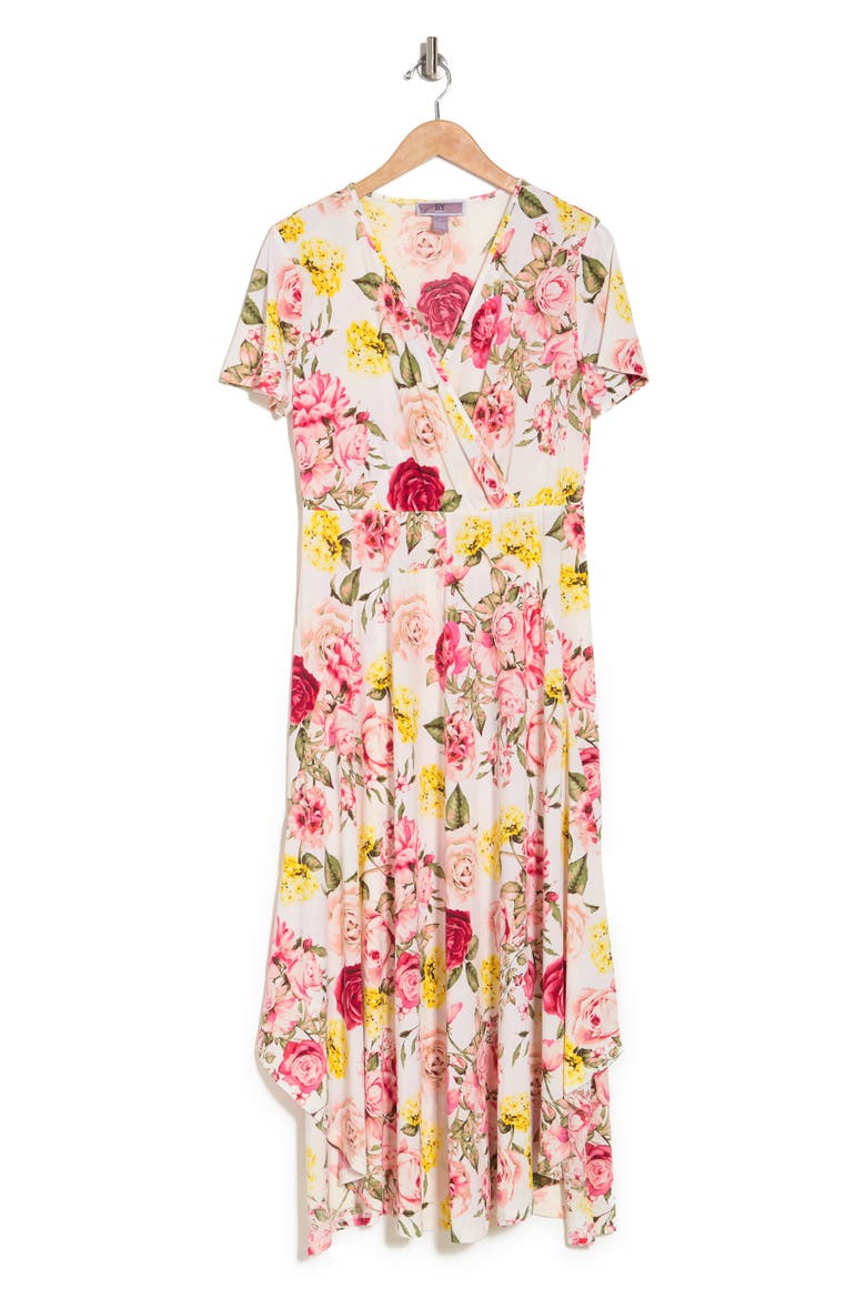 Colette Double Layer Maxi Dress, Alternate, color, VINTAGE ROSE