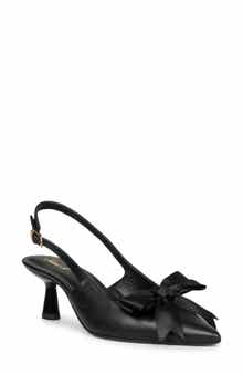 SAINT G Yuki Slingback Pointed Toe Pump
