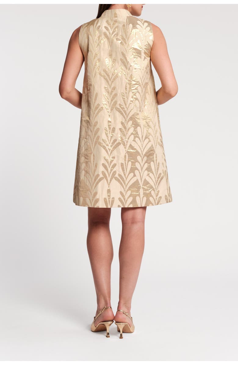 Frances Valentine Tabitha Mini Dress, Alternate, color, Gold