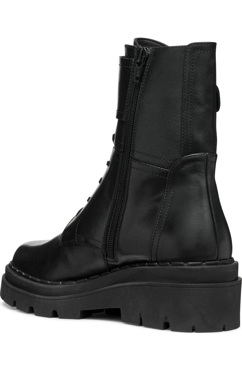 Geox Felleny Waterproof Combat Boot, Alternate, color,