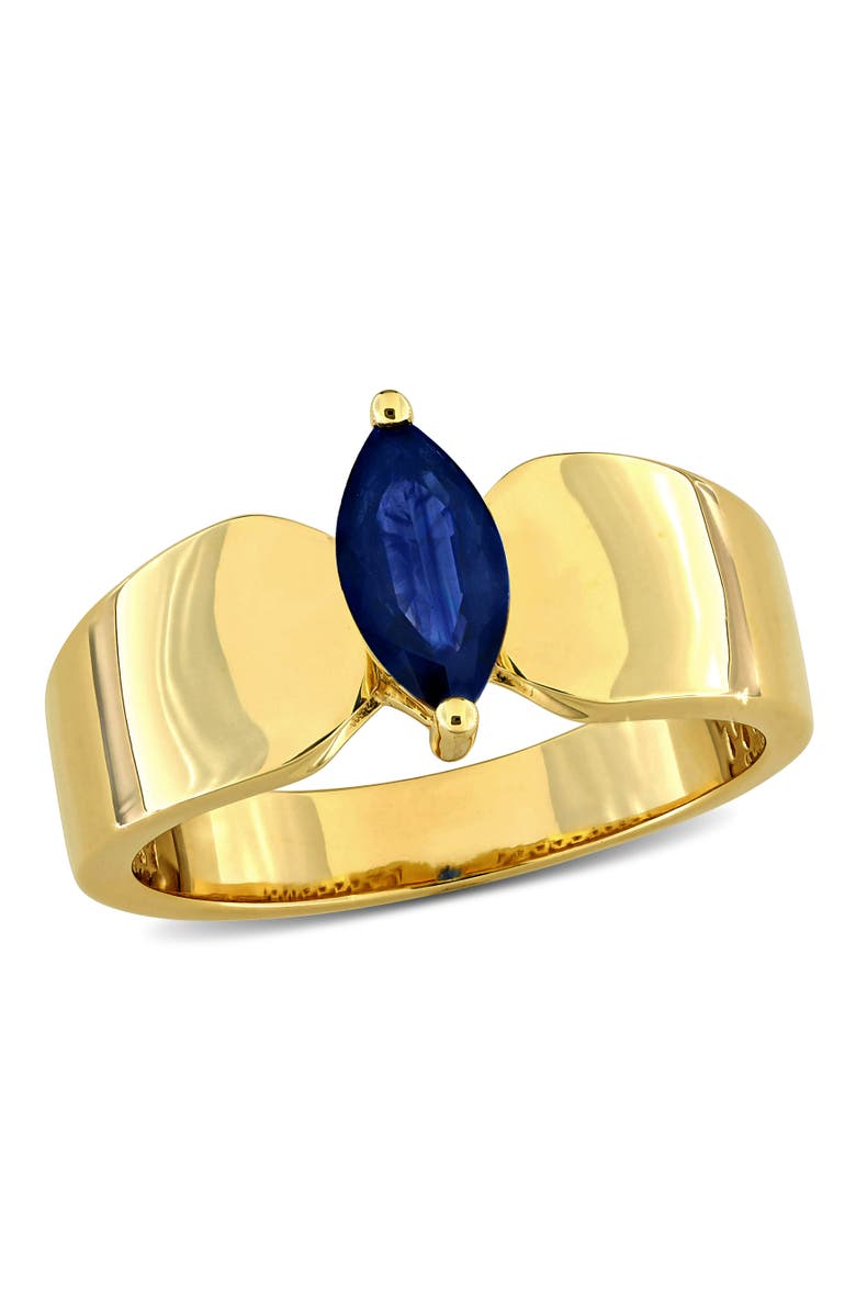 Julianna B. Precious Gem Marquise Ring 10k Gold, Main, color, Sapphire