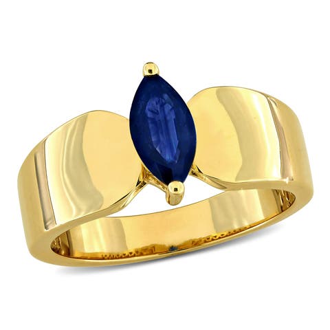 Precious Gem Marquise Ring 10k Gold