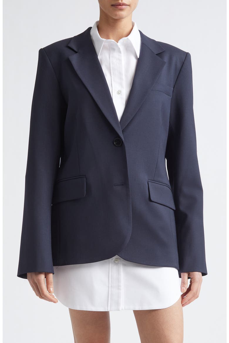 Back Cascade Blazer, Main, color, MIDNIGHT