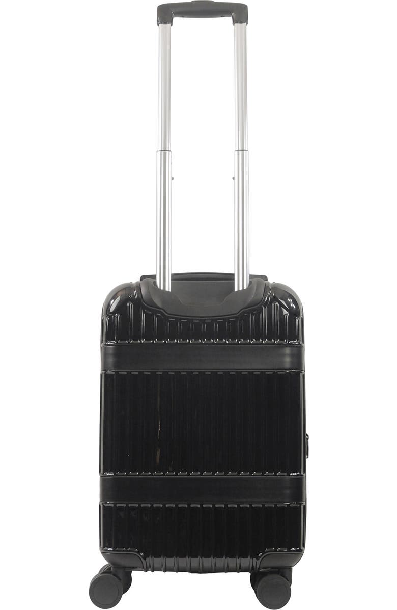 MARTHA STEWART The Bedford 22" Hardcase Carry-On, Alternate, color, Black