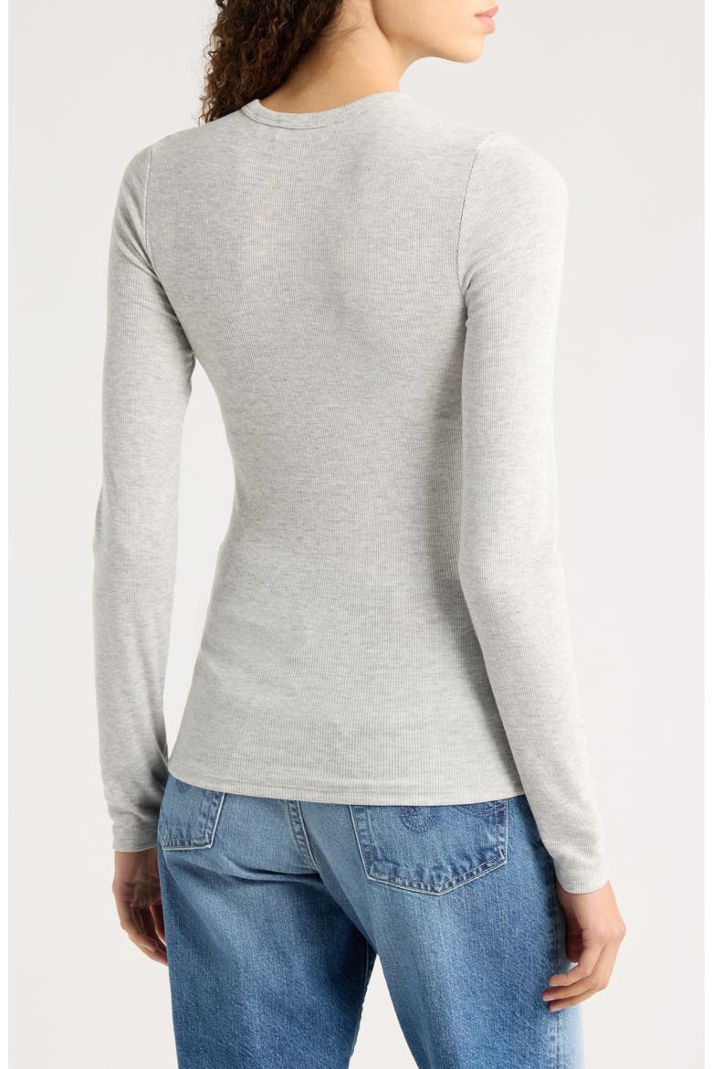 Featherweight Freestyle Layering Long Sleeve Tee, Alternate, color, LIGHT GREY HEATHER
