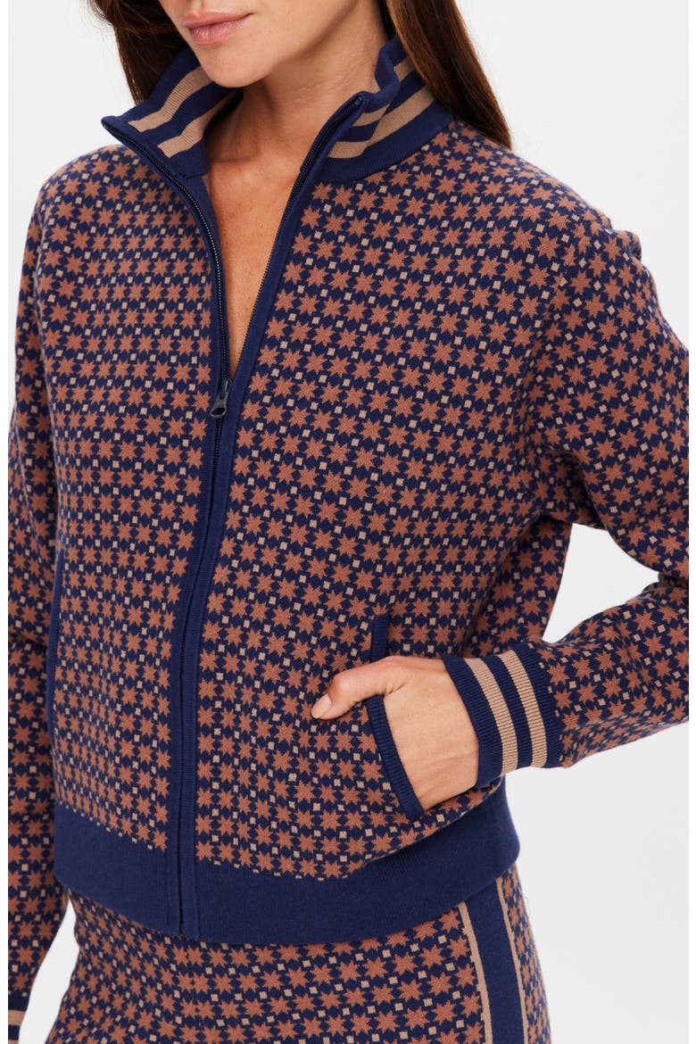 Lumiere Margot Knit Jacket, Alternate, color, GEO