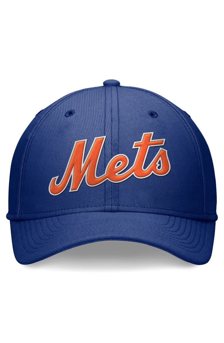 Nike Men's Nike Royal New York Mets Evergreen Performance Flex Hat, Alternate, color, Royal