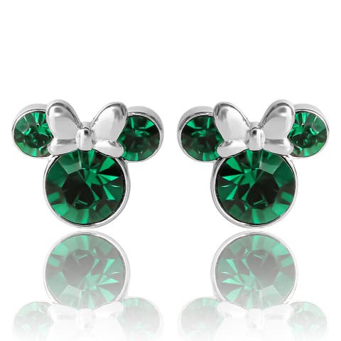 Birthstone Stud Earrings