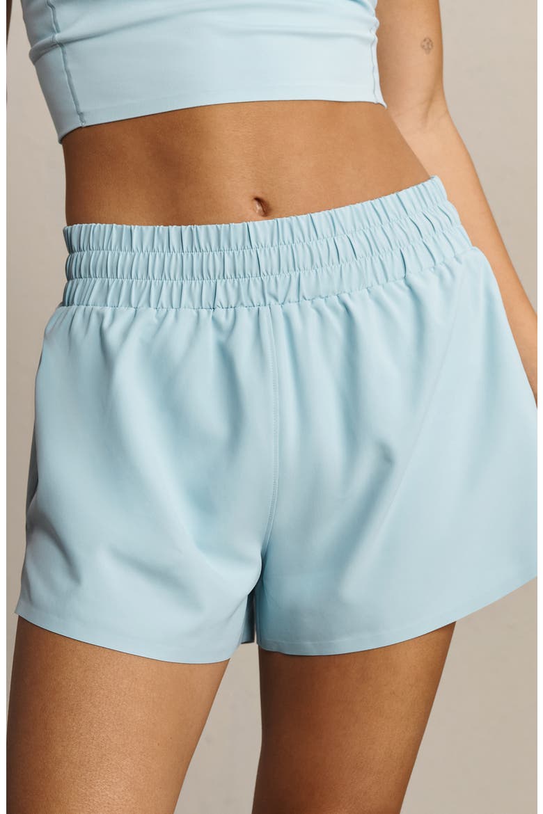 Mirage 3-Inch Lined Recycled Polyester Running Shorts, Alternate, color, POOL BLUE