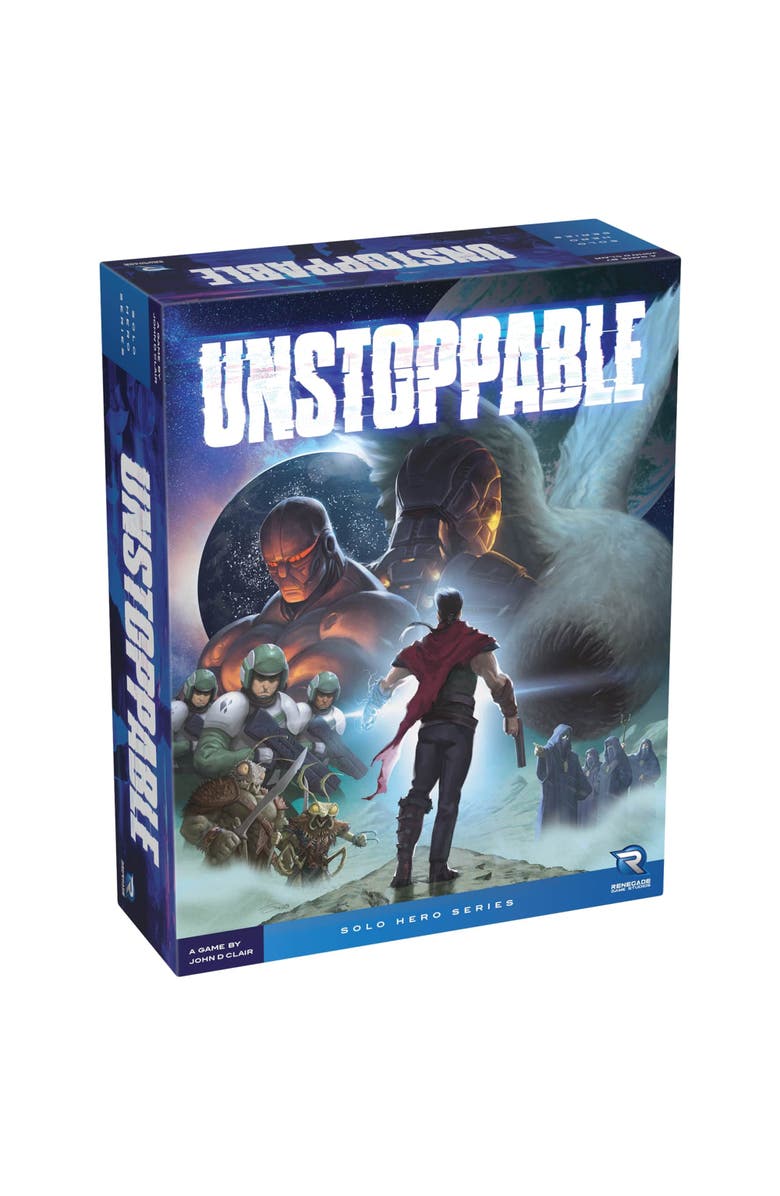 Renegade Game Studios Unstoppable A Solo Hero Series Card Crafting Game14+, Main, color, Multicolored