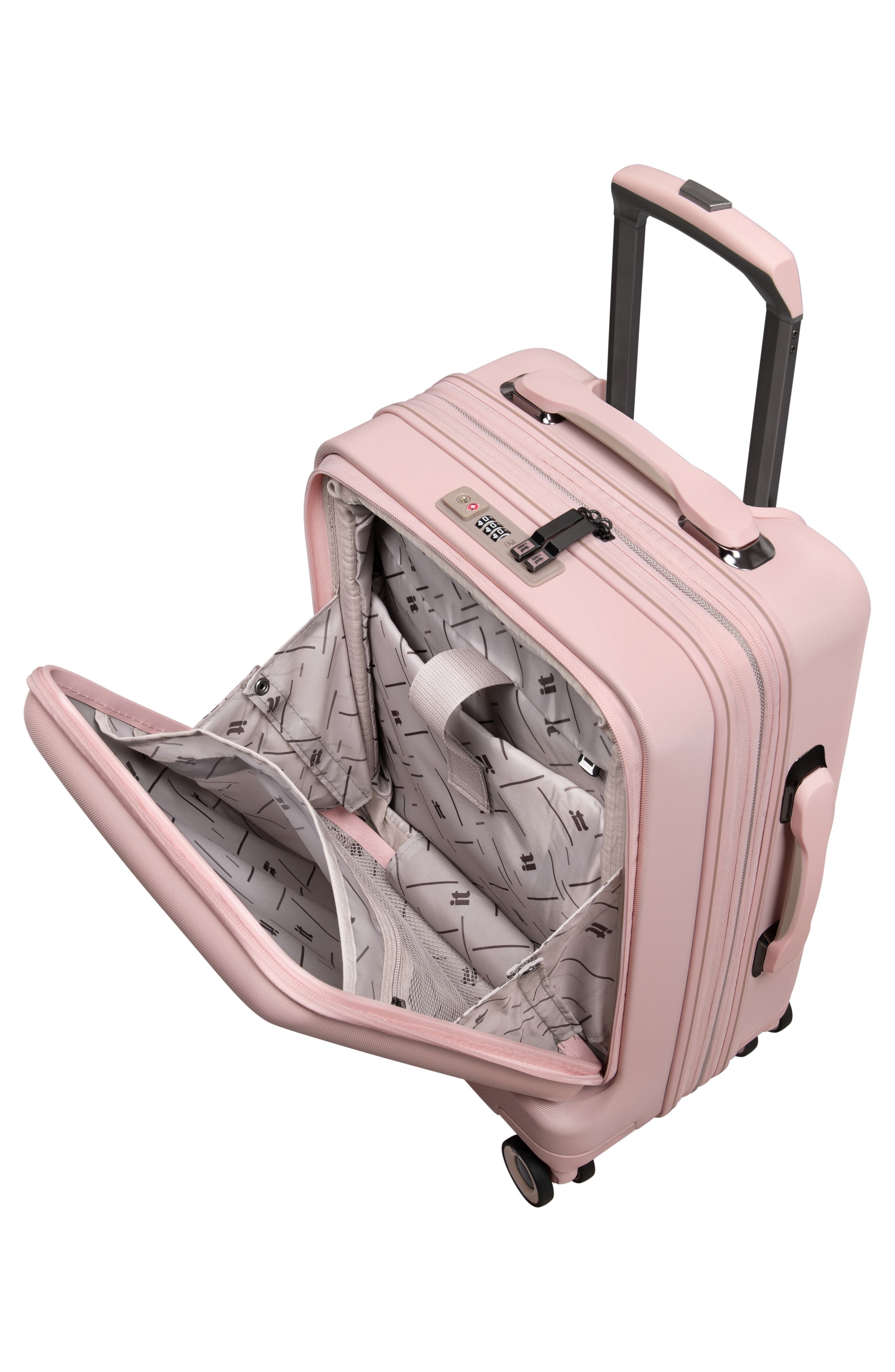 IT LUGGAGE Rapidity 21-Inch Hardside Spinner Carry-On, Alternate, color, Peach Whip