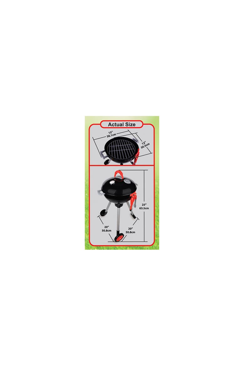 Light & Sound Barbeque Grill Set, Alternate, color, Black