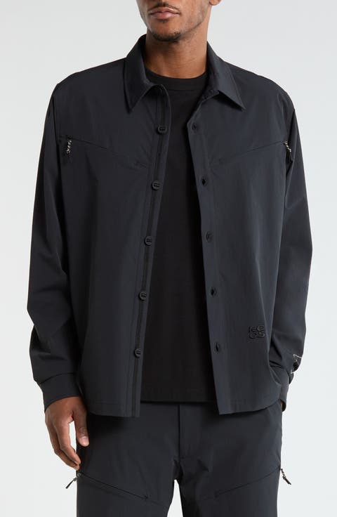 Gender Inclusive Reyes Water Resistant Shirt Jacket