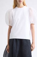 Cecilie Bahnsen Cbben Puff Sleeve T-Shirt