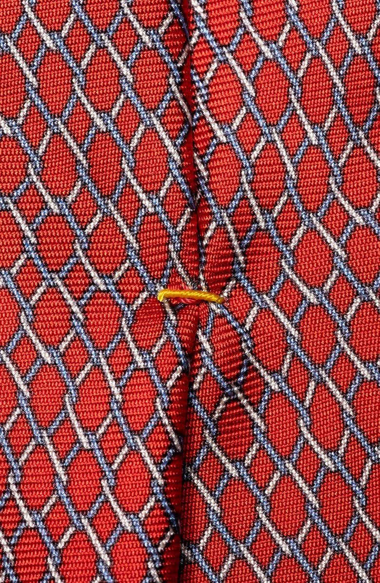Eton Geometric Print Silk Tie | Nordstromrack