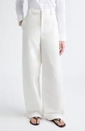 PARTOW Barrow High Waist Cotton Barrel Leg Pants