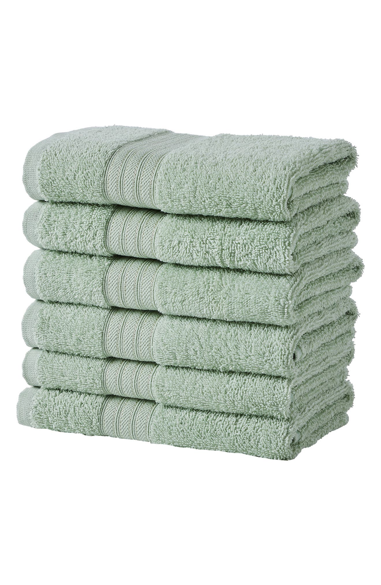 Woven & Weft 6-Piece Cotton Bath Towels