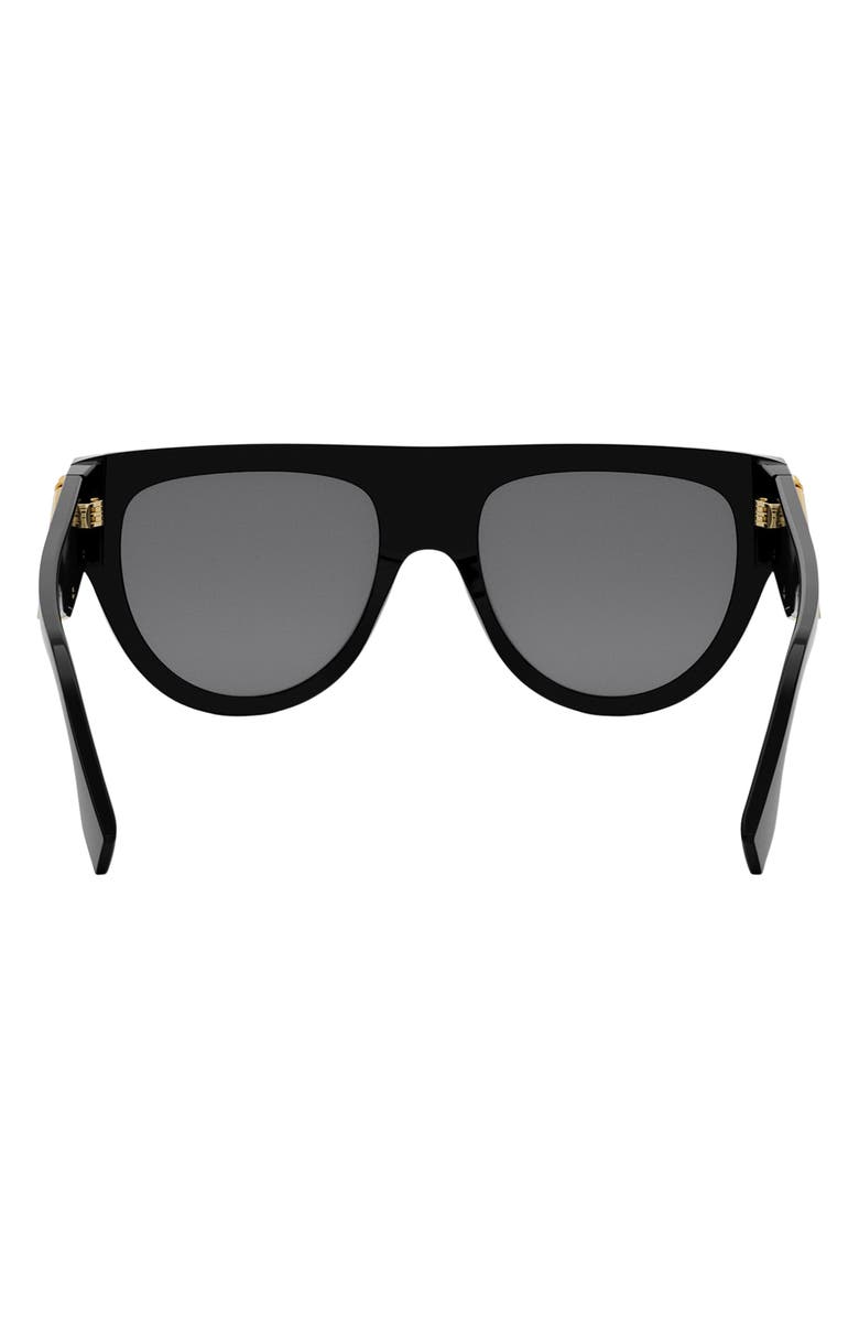 Fendi 'Fendi First 139mm Flat Top Sunglasses, Alternate, color, 