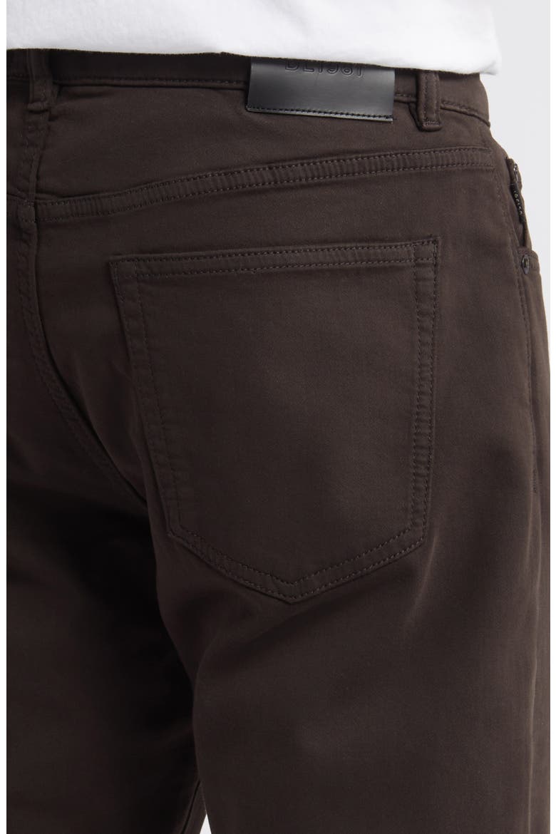 Russell DL Ultimate Knit Slim Straight Jeans, Alternate, color, ANTHRACITE