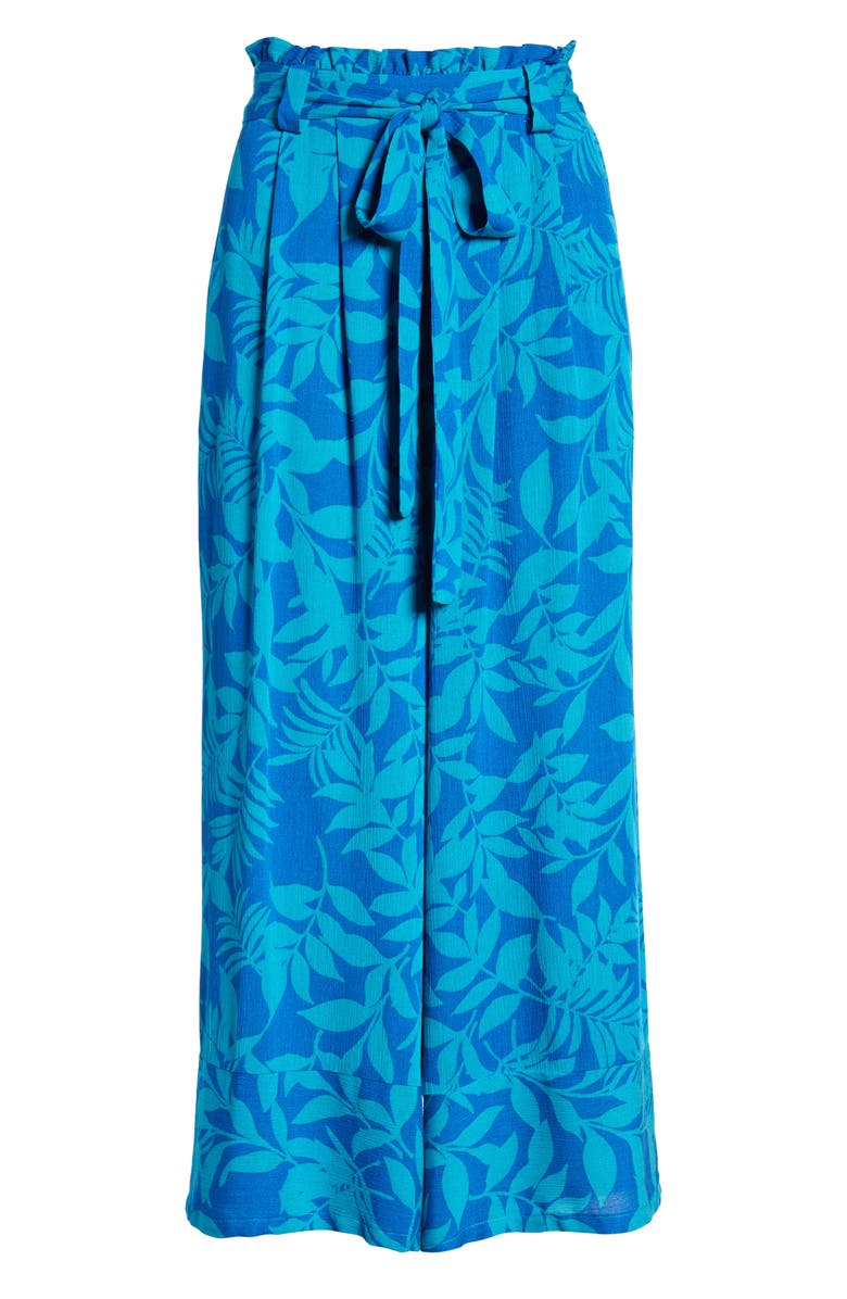 GIBSONLOOK Gibson x Hi Sugarplum! Milos Wide Leg Paperbag Waist Pants, Alternate, color, 