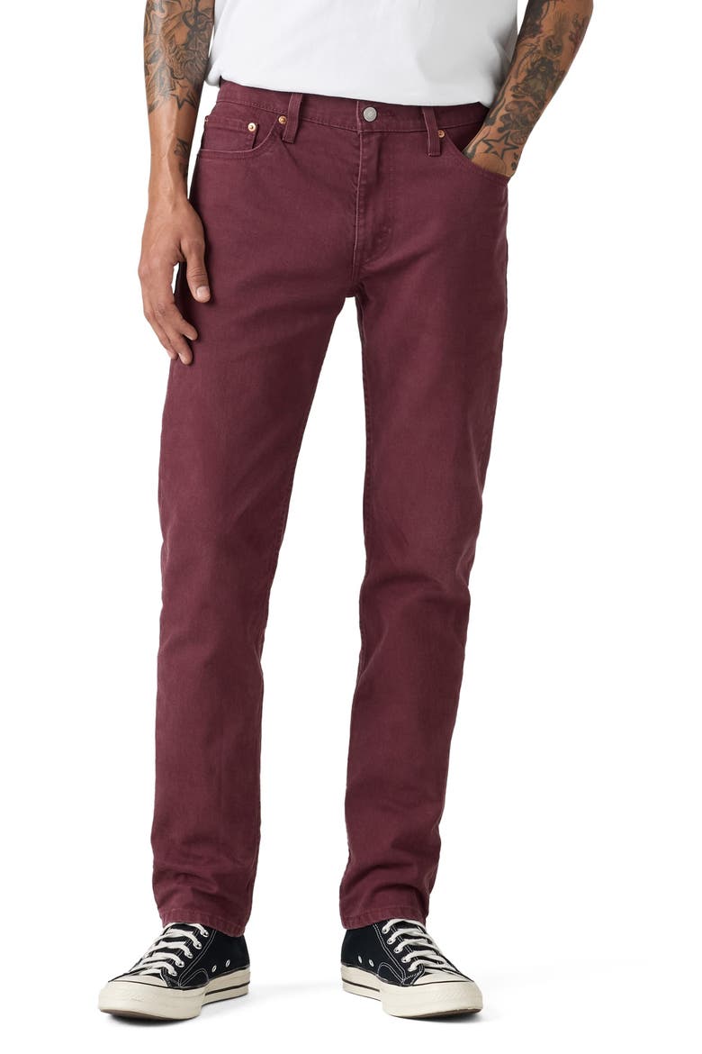 511™ Slim Fit Jeans, Main, color, VINEYARD WINE BULL DENIM