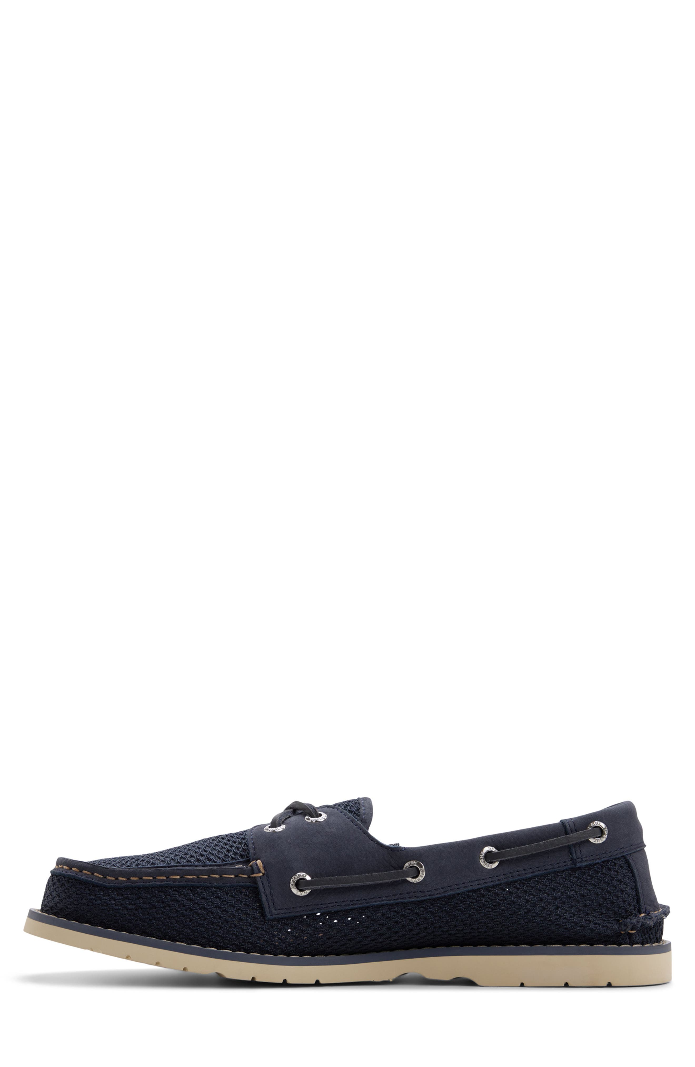 Ripple Resort Boat Shoe, Alternate, color, NAVY