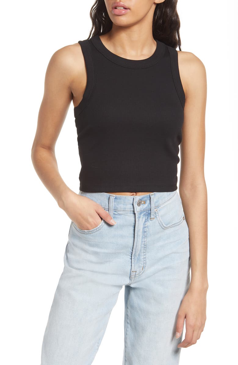Madewell Brightside Crop Tank, Main, color,