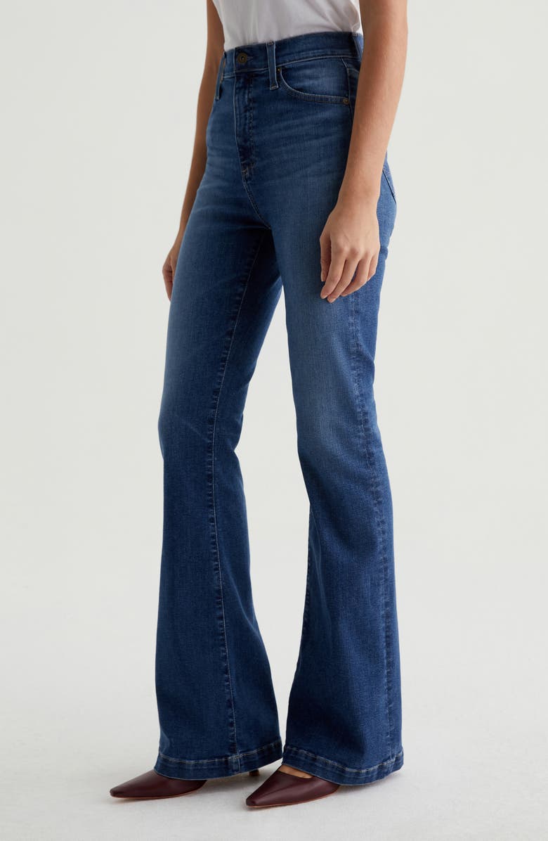 AG Madi High Waist Flare Jeans, Alternate, color,