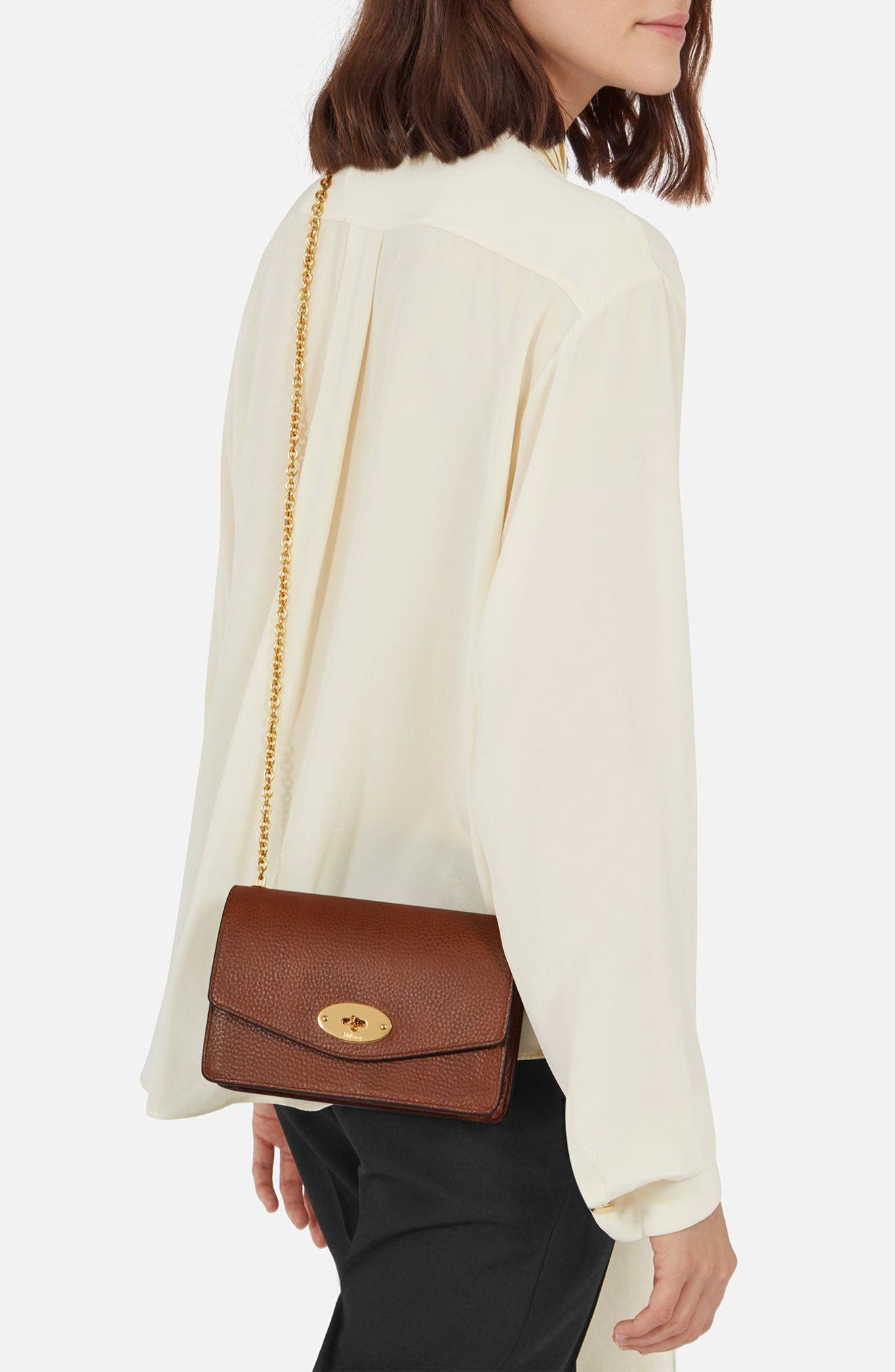 Mulberry Small Darley Leather Clutch, Alternate, color, 