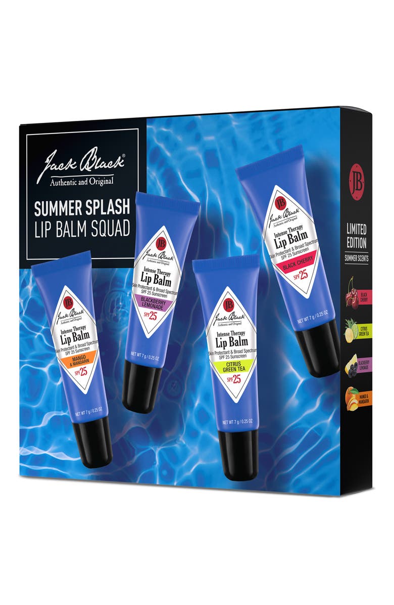 Jack Black Summer Splash Lip Balm Squad Set, Alternate, color,