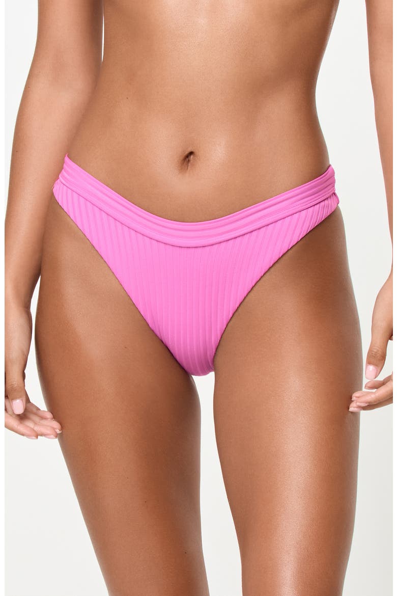 Mercer Rib Bikini Bottoms video