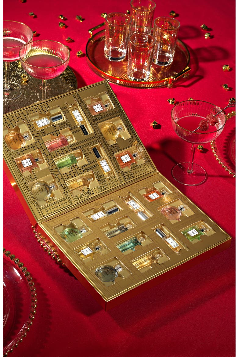24-Pc. Limited Edition Premium Eau de Parfum Gift Set, Alternate, color, Gold, Multi