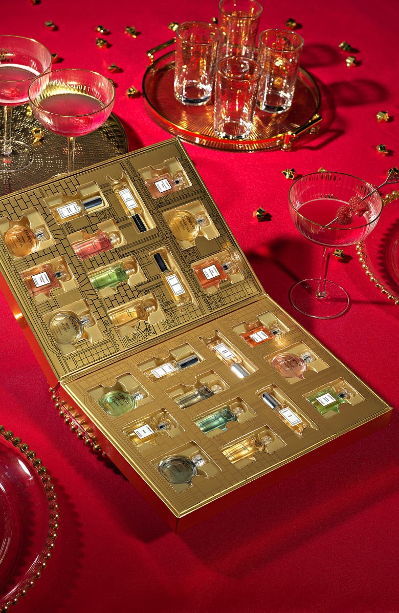 Lovery 24-Pc. Limited Edition Premium Eau de Parfum Gift Set, Alternate, color, Gold, Multi