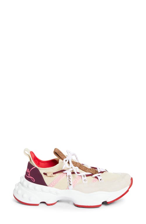 Christian Louboutin Trail 'n' Run Spike Sneaker In Multi