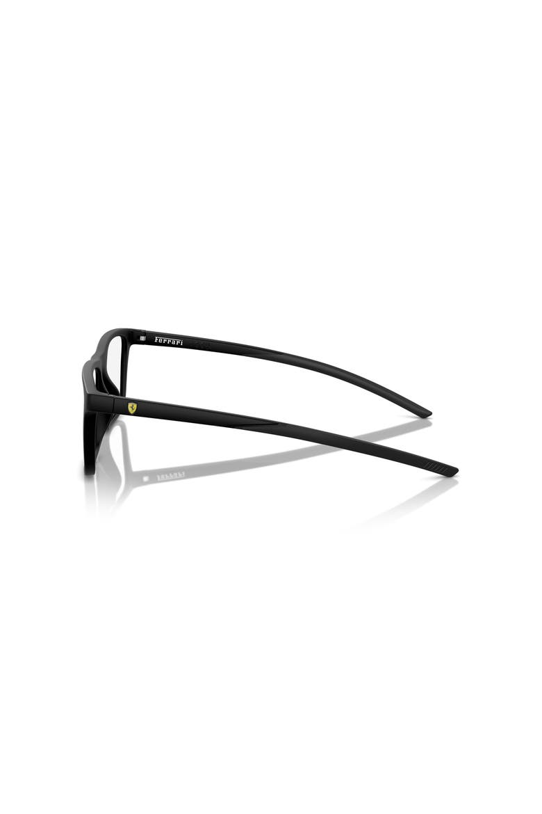 54mm Rectangle optical glasses, Alternate, color, Black