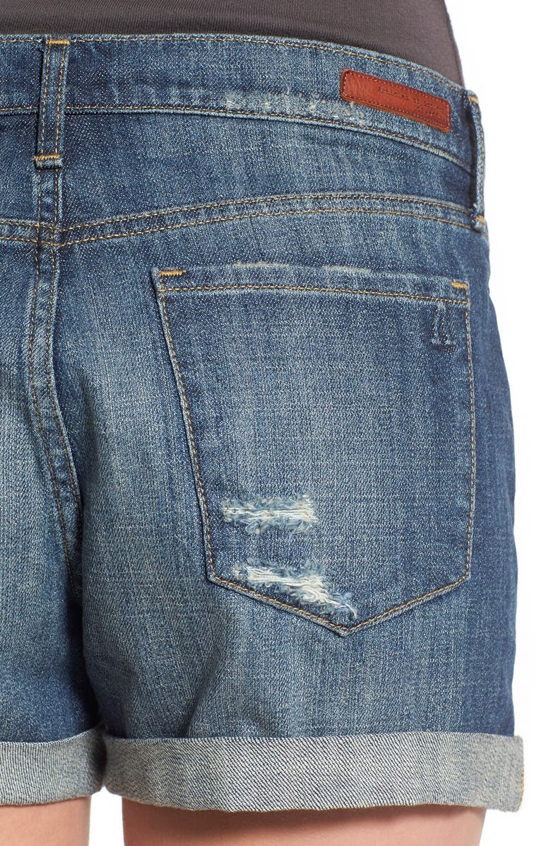 Articles of Society 'Jimmy' Distressed Denim Shorts, Alternate, color,