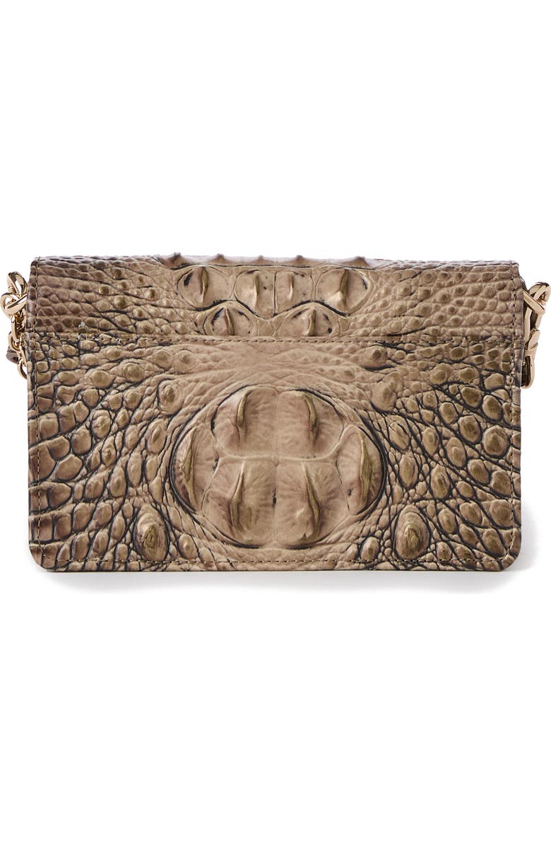 Brahmin Minuette Croc Embossed Leather Crossbody Bag, Alternate, color,